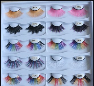 Colorful Silk Lashes